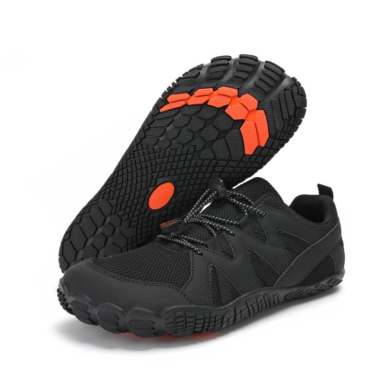Походные кроссовки Босоногие спортивные туфли Обувь для кемпинга и треккинга Нескользящая эластичная подошва Дышащая сетка Обувь для фитнес-тренировок