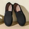 Taiheyuan old Beijing cloth shoes spring style simple one foot men's business casual shoes anti slip soft sole breathable dad shoes