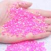 Multi-Color AB Jelly Resin Rhinestones, 2-6mm, 1000 Pcs, Flat Back for Nail Art