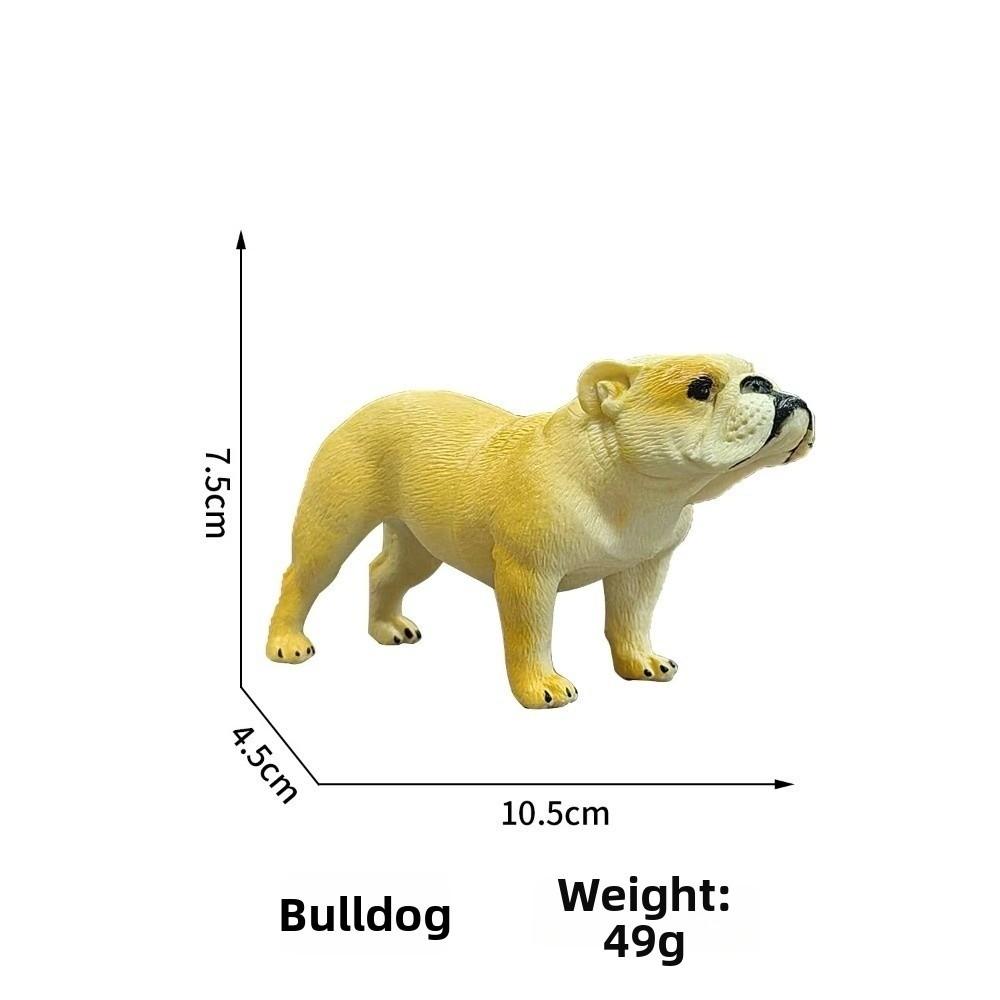 Mini Cat Model Figures Pastoral Cat Animal Model New Simulation Dog Ornament Gifts