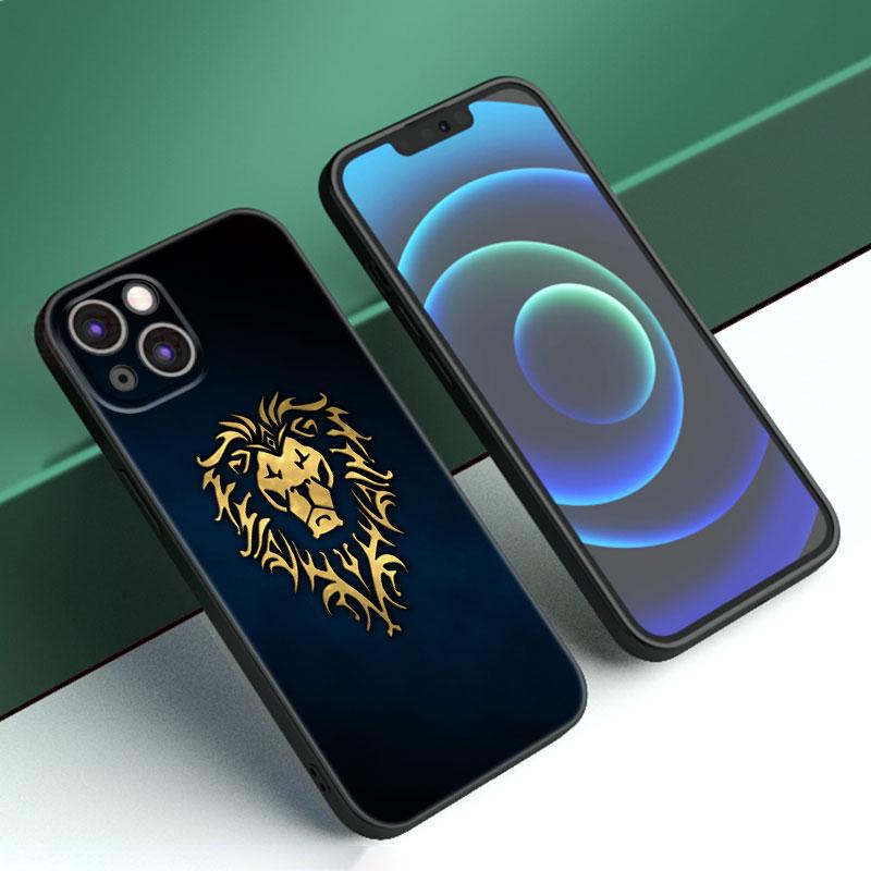Чехол для телефона World of Warcraft для Apple iPhone 12 13 Mini 11 14 15 Pro Max 7 8 Plus X XR XS SE 2020 2022 черный силиконовый чехол