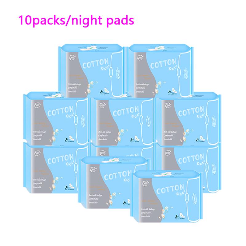 300pcs=10packs Anion Sanitary Napkin for Women Napkin Sanitary Tampons Kill Bacteria Anion Pad with Daily Use Anion Hygienic Pad