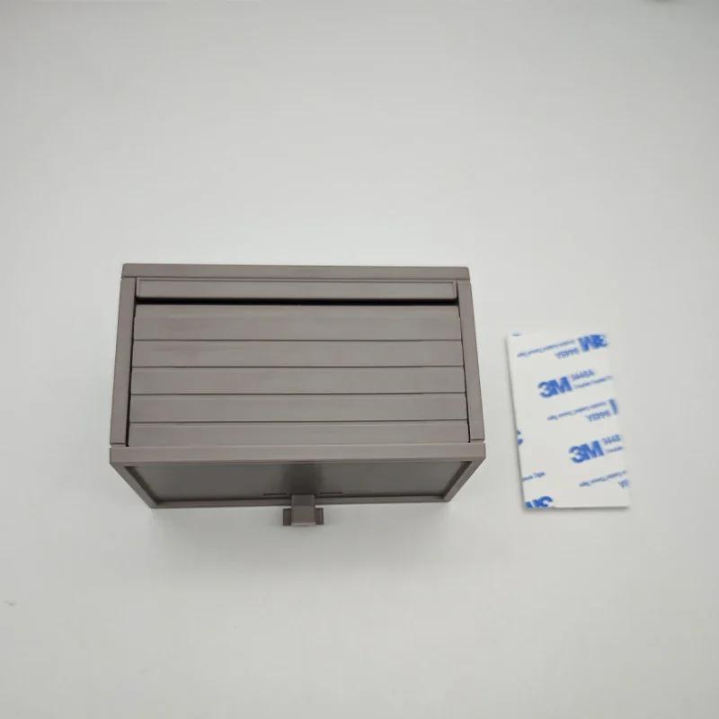 Держатель для ключей в гараж с открывающейся дверью Веселый брелок для гаража Настенный держатель для ключей автомобиля Простая установка Настенное украшение Подарки