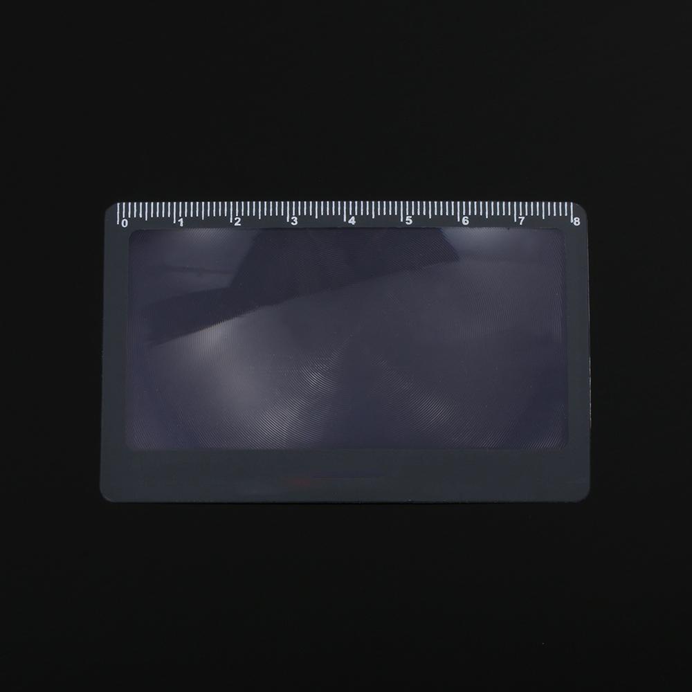 Scale Convinient Outdoor Focused Ignition Book Page Magnification X3 Magnifying Magnifier Sheet