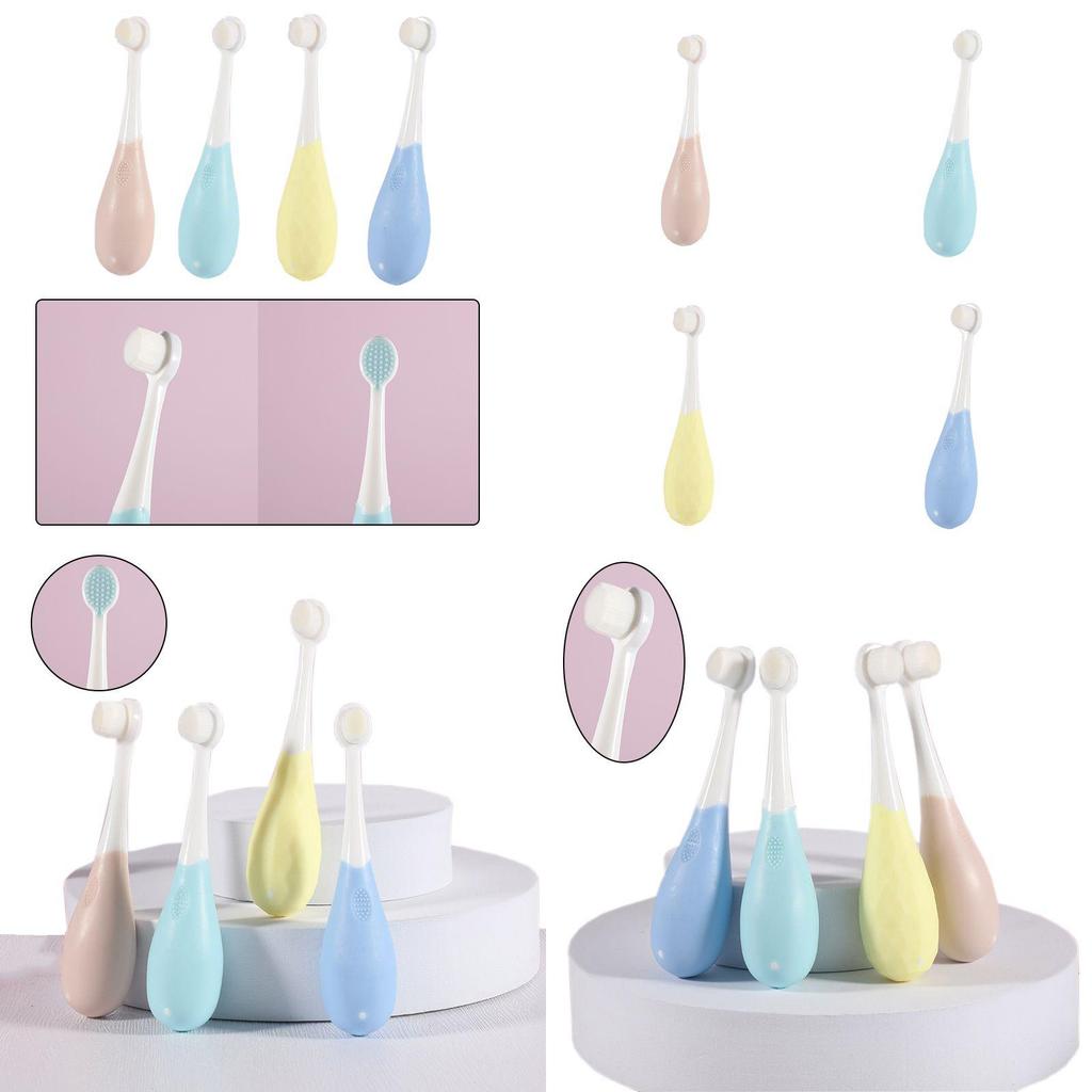 Comfortable Toddler Brush For Oral Teeth Care With Anti-slip Handle And Soft Bristles