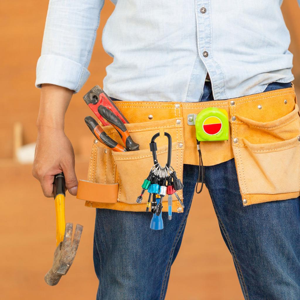 Держатель бит для отвертки Хвостовик 1/4 дюйма Шестигранный Брелок Держатель бит Удлинитель Держатель сверл Быстрая смена для бит