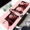 Kawaii Girl Mouse Pad Demon Slayer Kamado Nezuko Large Mousepad Gaming Accessories Nonslip Table Mat Laptop Gamer Anime Deskmat