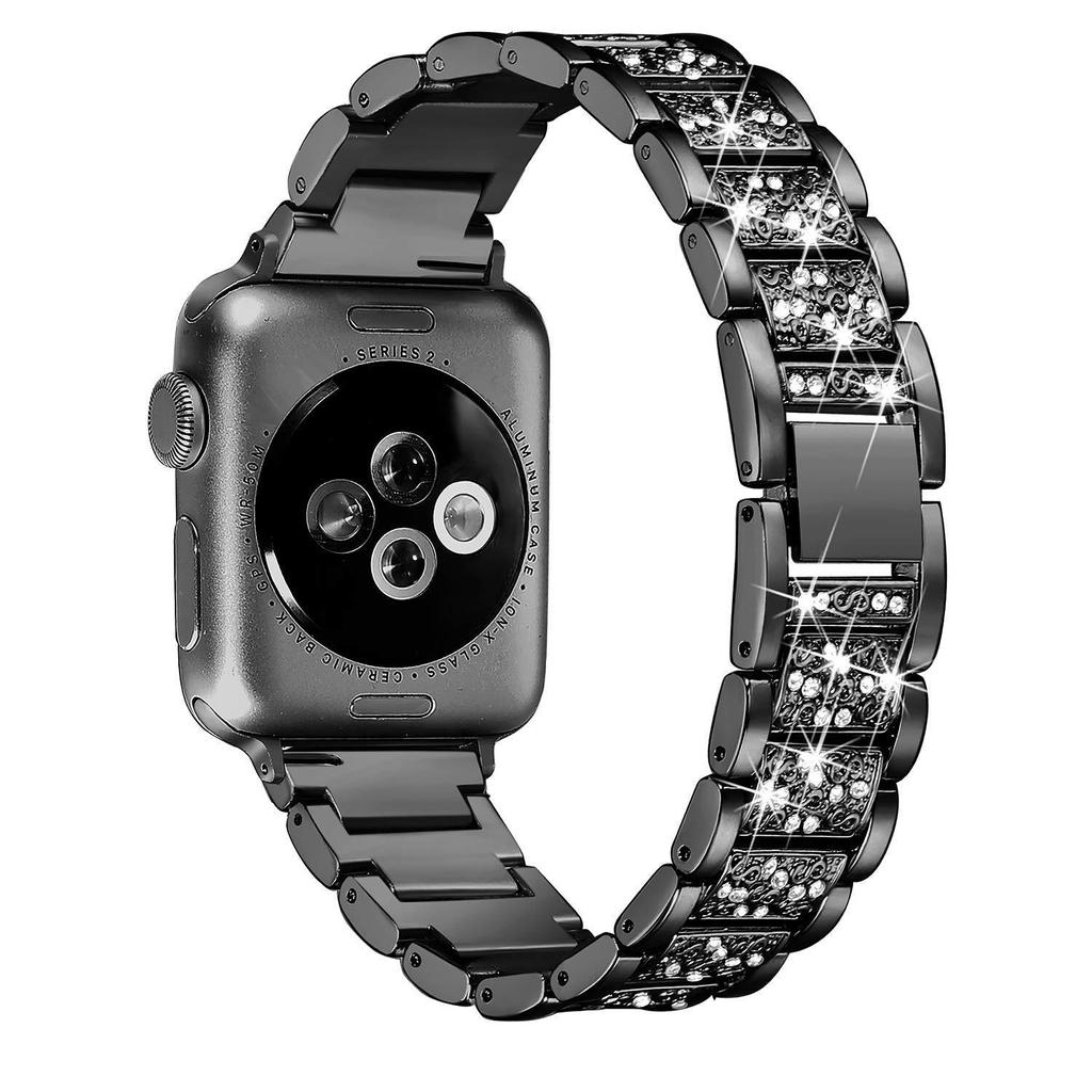 Ювелирный ремешок-цепочка для Apple Watch Band Ultra 49 мм, 40 мм, 44 мм, 42 мм, 38 мм, браслет-петля с бриллиантами на запястье, серия IWatch 8, 7, 6, 5, 4, 3 SE