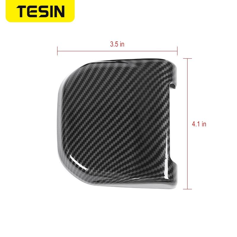 TESIN Стайлинг автомобиля для Jimny JB74, задняя задняя дверь, петли задней двери, декоративные наклейки для Suzuki Jimny +