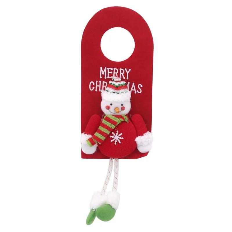 Christmas Decorations for Home Christmas Door Hanging Pendants Santa Door Hanger for Christmas Home New Year Decoration