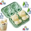 Bear Ice Cube Mould Silicone Ice Cube Home Ice Cream Ice Cream Frozen Ice Ball Ice Box Ice Mould