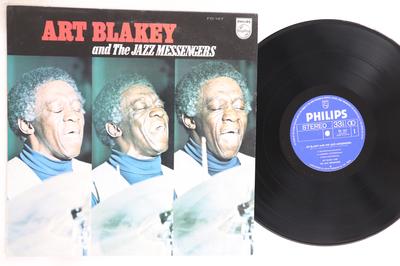 Виниловая пластинка ART BLAKEY THE JAZZ MESSENGERS Moanin Blues March FD167 PHILIPS 1975 Япония Джаз Б/у