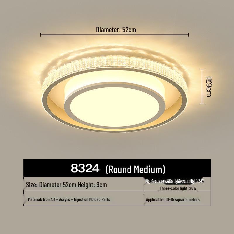 Скандинавский Минималистичный Современный Потолочный Светильник для Гостиной, Холла, Столовой и Спальни - Высококлассный и Атмосферный Дизайн
