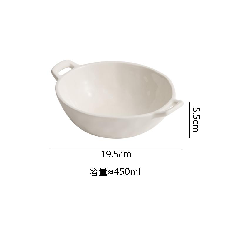 Двойная миска с рисунком «молоток» Керамическая глубокая миска Салатница Фруктовницы Супницы Молекулярная кухня Креативная посуда