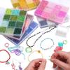 6000Pcs/box Glass Seed Beads For DIY Bracelet Necklace Jewelry Making Accessories