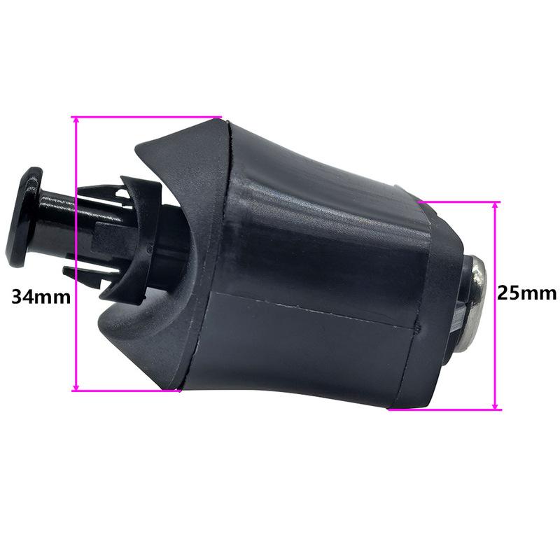 Folding Bicycle Rear Bumper Shock Absorber Hardened-TPU Lightweight Square Shock Absorber For Brompton For Pline Bike Accessory