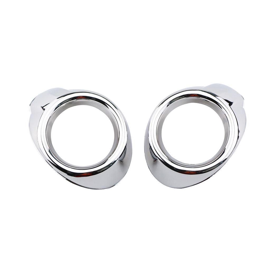 2 шт. АБС хром Автомобиль Передний Правый Левый Противотуманные фары Лампа Рамка Крышка Отделка для Ford Focus 3 MK3 2012 2013 2014 Аксессуары