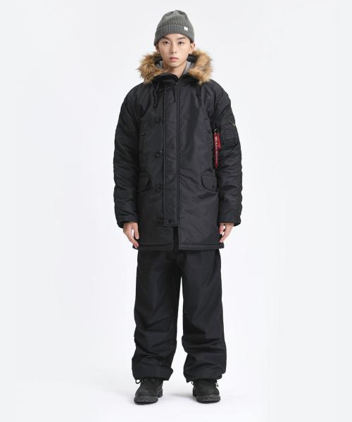 Alpha Industries N-3B Oxford Parka Black
