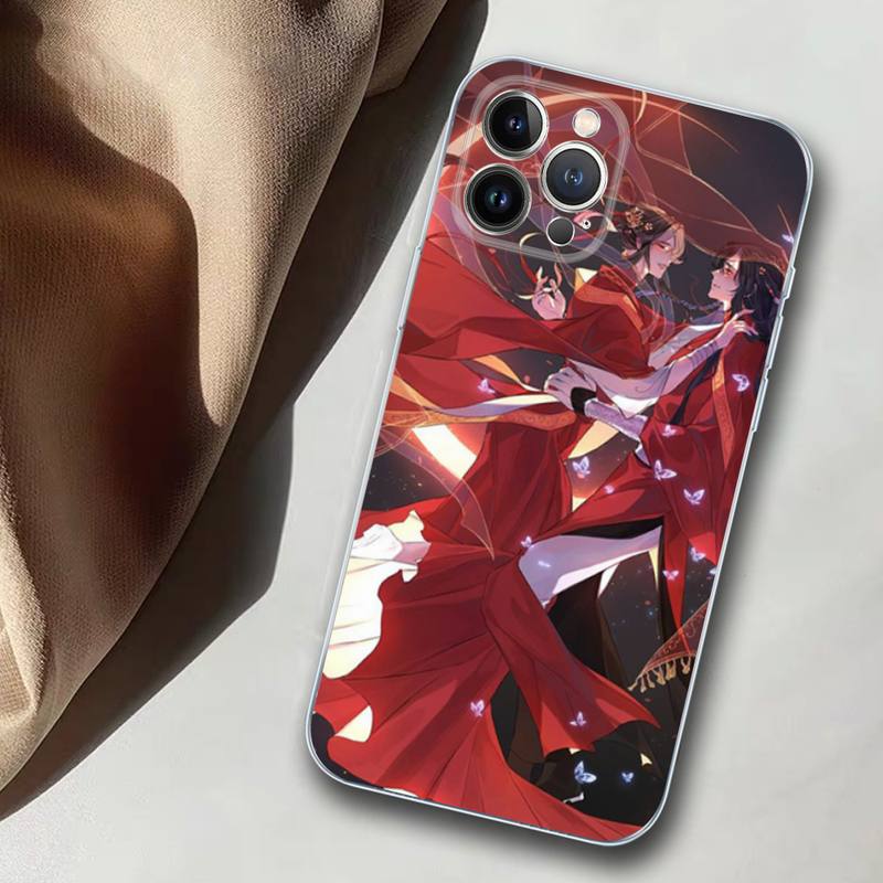 Мягкий силиконовый чехол для телефона Heaven Official's Blessing для iphone 14 13 12 11 Pro Mini XS MAX 8 7 6 Plus X XS XR