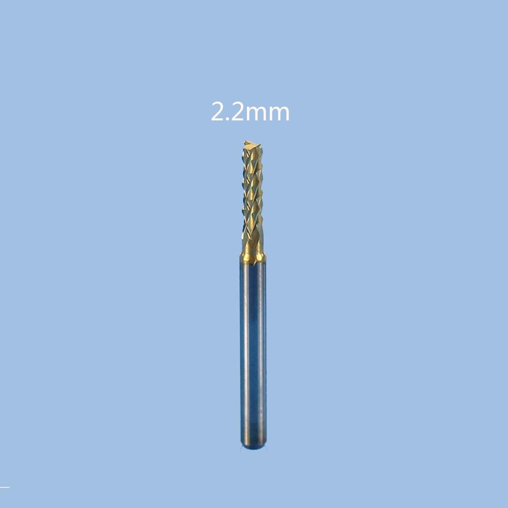 Carbide Engraving/Cutting Titanium Coated Shank Drill Bit Edge Cutter End Mill Milling Cutter