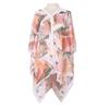 Geometric Patterns Chiffon Shawl Multicolor Suncreen Cardigan Fashion Beach Towel  Summer