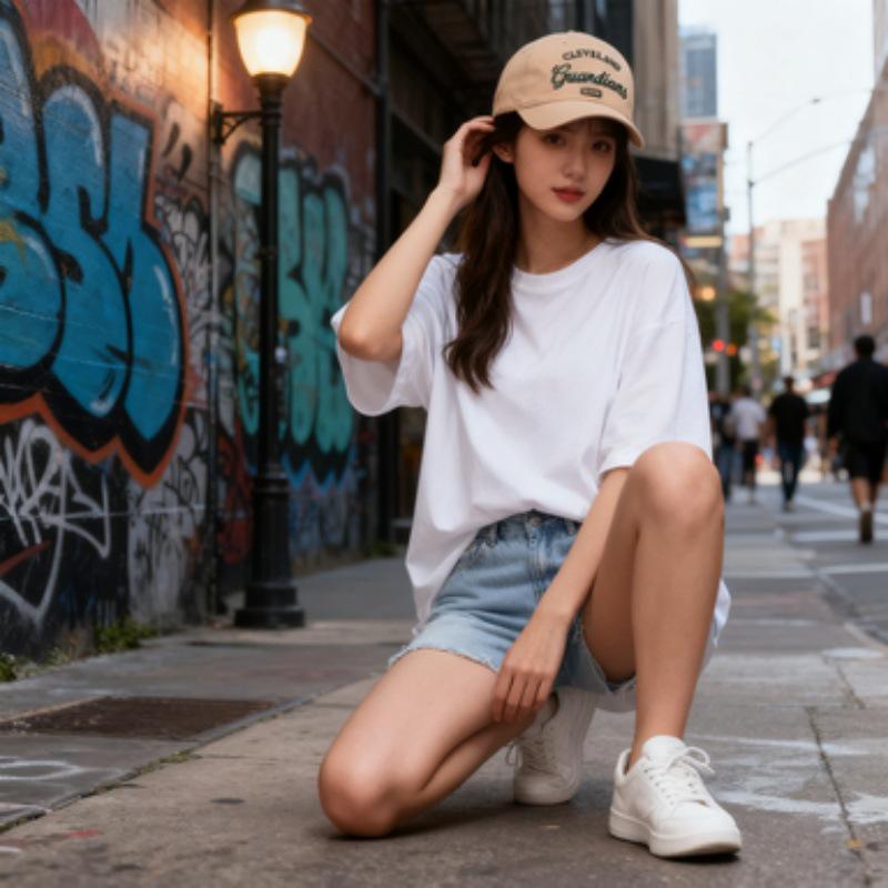 Регулируемая бейсболка в стиле колледжа Нью-Йорка для взрослых - Унисекс, Простая, Универсальная, Дизайн "утиный клюв"