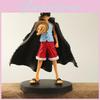 Luffy Piece One Pvc Anime Model Ornament With Cloak Design Toy For Fans Gift