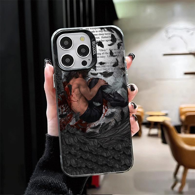 Acotar A Court of Mist and Fury Мягкий чехол для телефона для iPhone 15 16 17 Pro Max 17Air 16E 14 Plus 13 12 Mini Ударопрочный чехол Задняя часть S