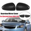 Для Chevrolet Cruze 2009-2015 ABS Накладка на зеркало заднего вида двери боковое Зеркальный колпак Накладка на крыло Защитный корпус внешней отделки Запасная часть для автомобиля