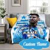 Custom Name Argentina's Messi Celebration Blanket bed sofa Blanket Flannel Blanket for Camping, Hiking, Picnic Essentials,gift for Fan family