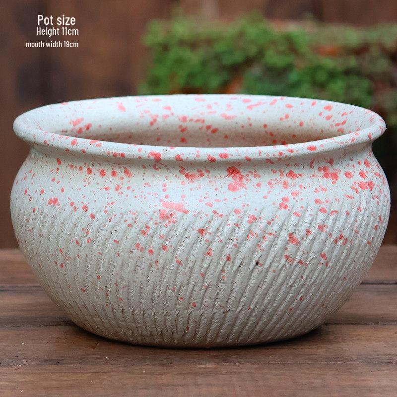 Специальное предложение: Высокий ретро-керамический цветочный горшок для суккулентов или зеленого редиса