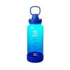 Official Takeya Flask Clear Bottle, 940ml, Durable, with Graduations, Carry Handle, and Silicone Bumper. Lightweight, Direct-Drinking, Protein Shaker,