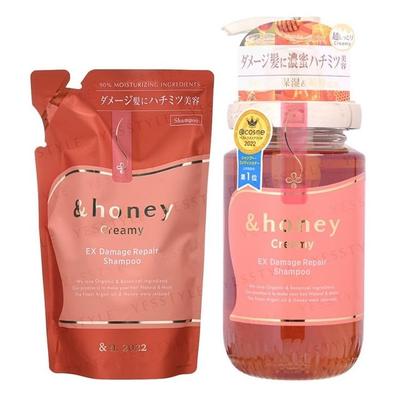 ViCREA - Шампунь для восстановления поврежденных волос &honey Creamy EX 1.0