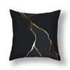 Ginkgo Leaves Pillows Case Home Decorative Cushion Cover Golden Polyester Print Pillowcase Car Sofa Pillow Case Home Decor 45*45