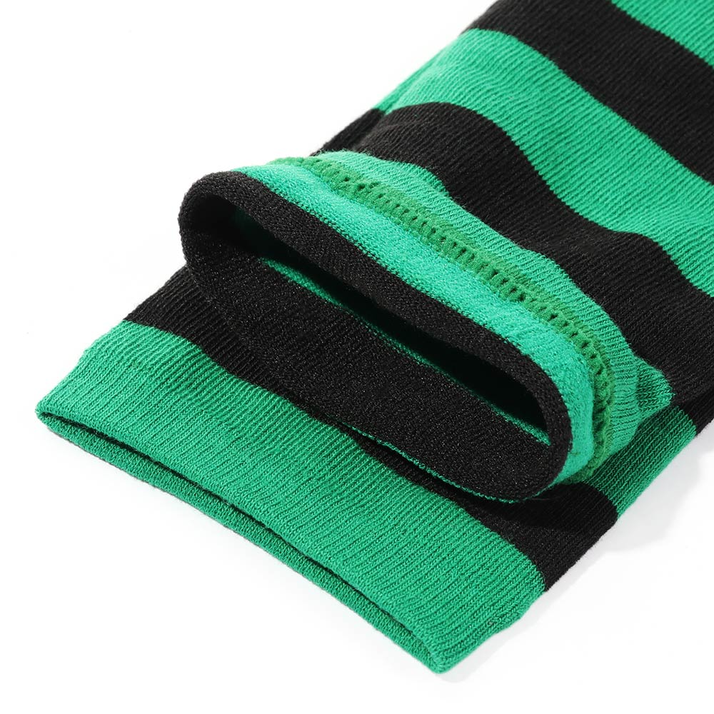 Повседневные Теплые Женские Полосатые Чулки Выше Колена Длинные Носки До Бедра