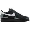 Nike Кроссовки Air Force 1 из синтетической кожи с амортизацией, дышащие, для скейтбординга, унисекс, черные с белым, IB6843-001