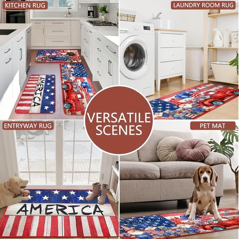 1PC Buttle Tea Hamster Kitchen Rug Non-Slip Door Mat Pop design Bathroom Rug Bath Mat Carpet for Home Sink Laundry ecoreeree