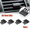 4x Car Air Vent Outlet Card Clips Front Air Conditioning Louvre Blade Adjust Slice Clips Universal Interior Car Accessories