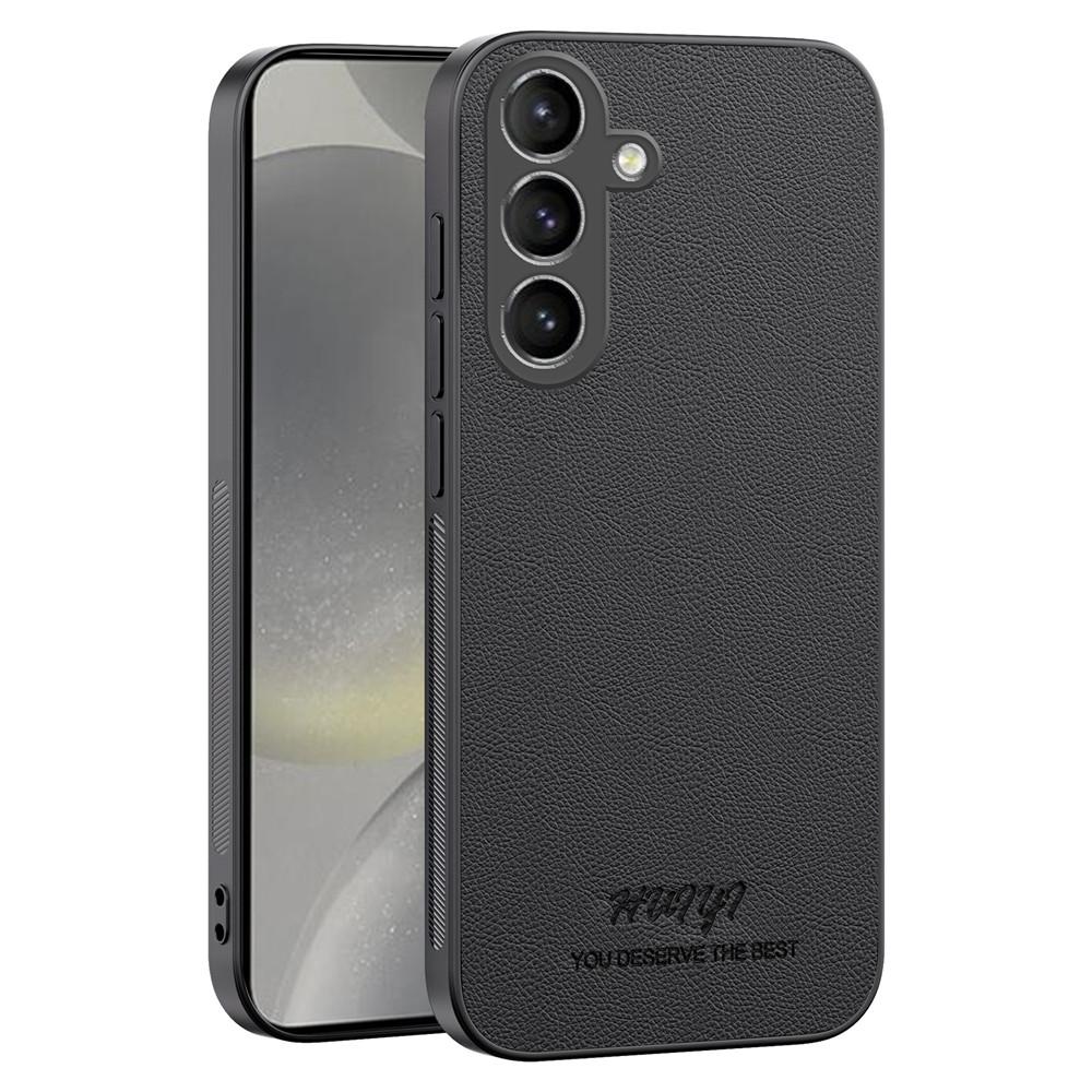 Роскошный деловой кожаный мягкий чехол с магнитной крышкой для Samsung Galaxy S24 Plus Ultra S23 FE S23FE S24Ultra чехлы для телефона Capa