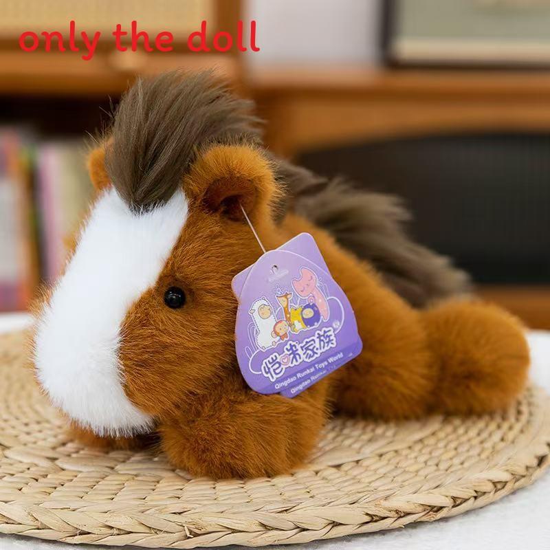 Cow Cute Cartoon Duck Frog Fox Rabbit Crouching Plush Toy For Children Gift