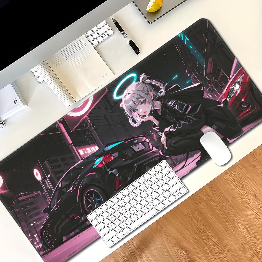 China's -selling mouse pad Cyberpunk sports car Animation Beautiful XXL Game Exclusive MousePads pad Non-slip Decor