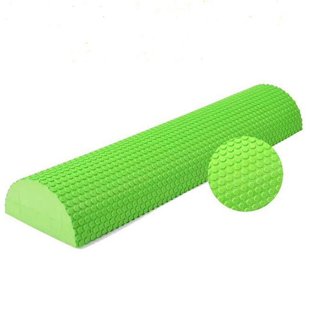 Фитнес пенный ролик Ролик Подушка для баланса Полукруглый блок для йоги Ролик из ЭВА Восстановление мышц