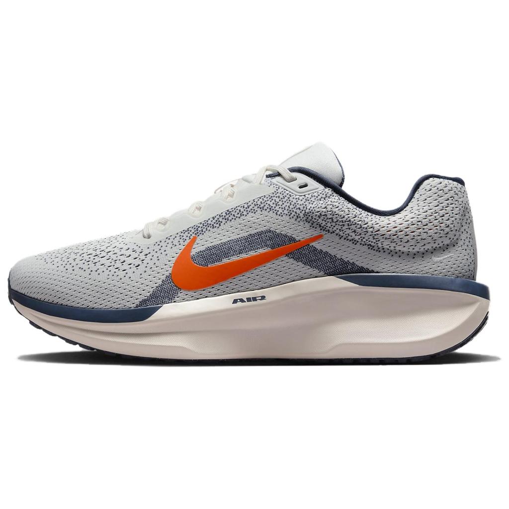 Nike Мужские кроссовки Air Winflo 11 Sail Total Orange Cream Thunder-Blue Light-Iron-Ore FJ9509-103