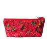 Zipper Design Pencil Case Strawberry Print Cosmetic Bag Trendy Makeup Pouch  School Supplies