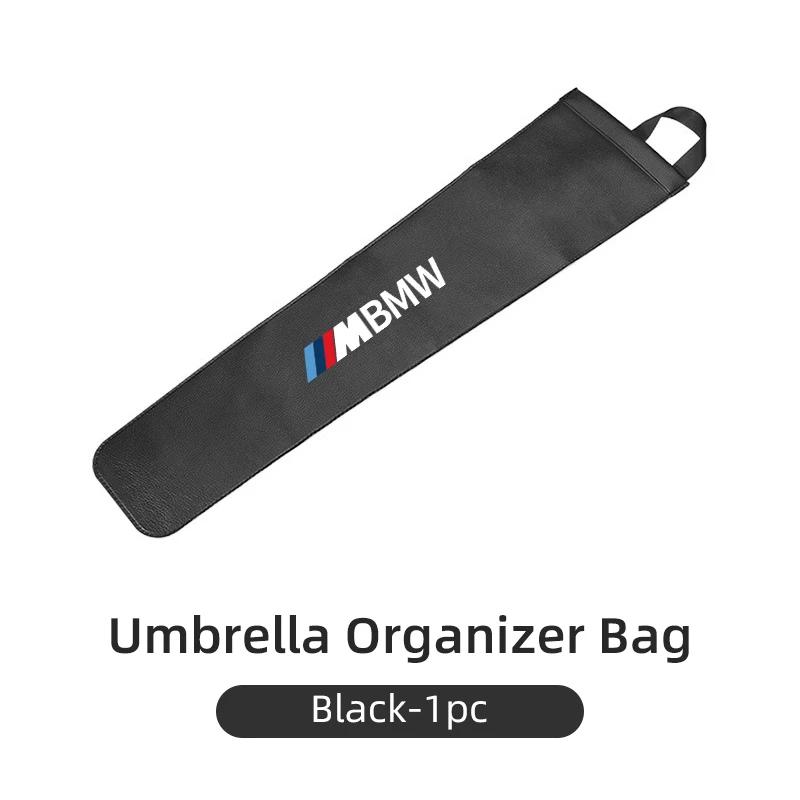 XJBN1 New Car Waterproof Umbrella Storage Bag PU Leather Cover Umbrella Organizer Holder For BMW E46 E90 E60 F30 F10 E39 E36 F20