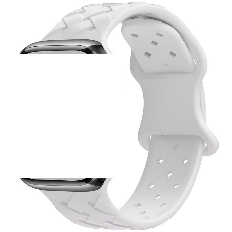 Ремешок для iWatch Band Ultra 49 мм, 44 мм, 40 мм, 45 мм, 41 мм, 38 мм, 42 мм, спортивный силиконовый тканый браслет-петля, серия IWatch 8, 7, 6, 3