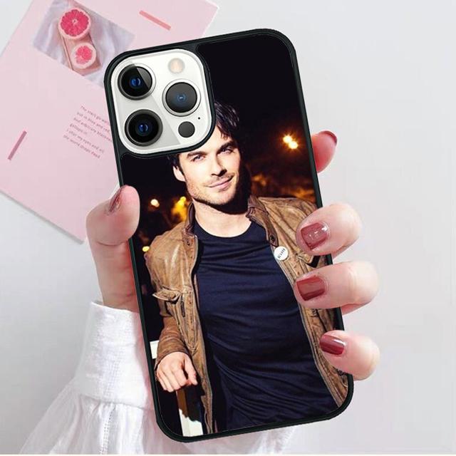 Чехол для телефона Ian Somerhalder Дневники вампира tvd для iPhone 17 Air 16 15 14 13 11 12 Pro Max Plus Shell Coque