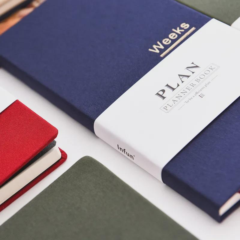 Portable Weekly Planner: Self-Fill Notepad for Efficient Scheduling