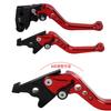 nakira Brake Clutch Lever Set Ninja250 Ninja400 Z250 Z400 Versis-X250 (Red)