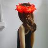 Garlands Light Up Headband Christmas Party Decoration Glowing LED Wreath Halloween Crown Flower